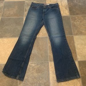 OLD NAVY BLUE JEANS WOMENS SIZE 6 BOOT CUT